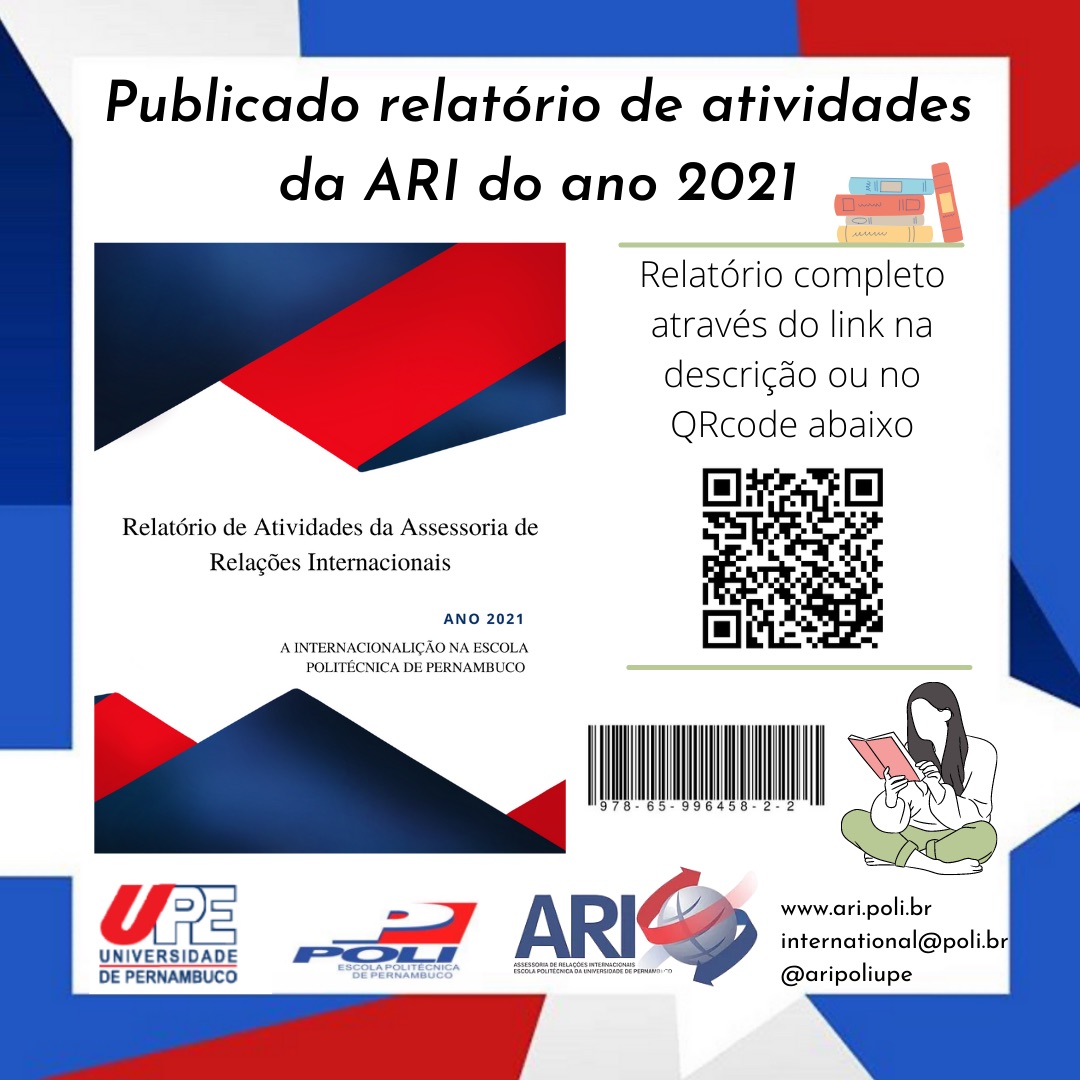 Publicado relatório de atividades da ARI do ano 2021
