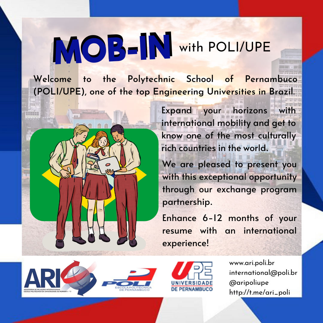 Admission for international students at POLI/UPE